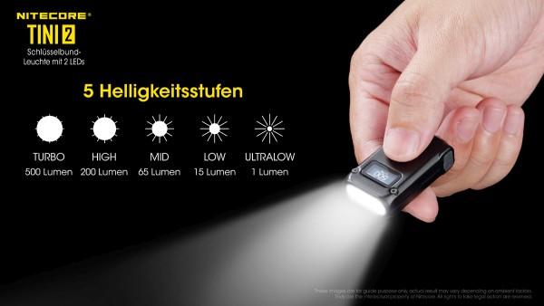 Nitecore Tini 2 Taschenlampe